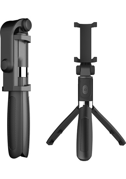 Tüm Telefonlara Uyumlu Uzaktan Kumandalı 2'si 1 Arada Tasarım Tripod, Selfie Çubuğu