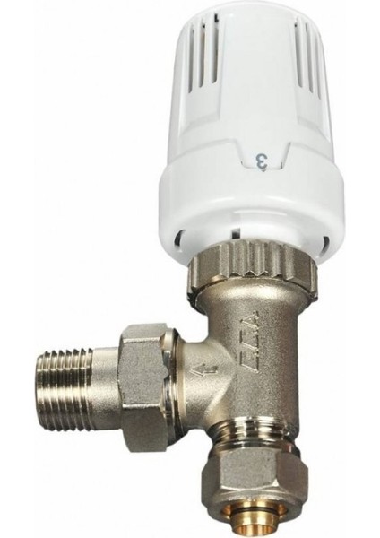 Termostatik Radyatör Valfi Köşe Pex Trv3 (16*2mm) 602120549