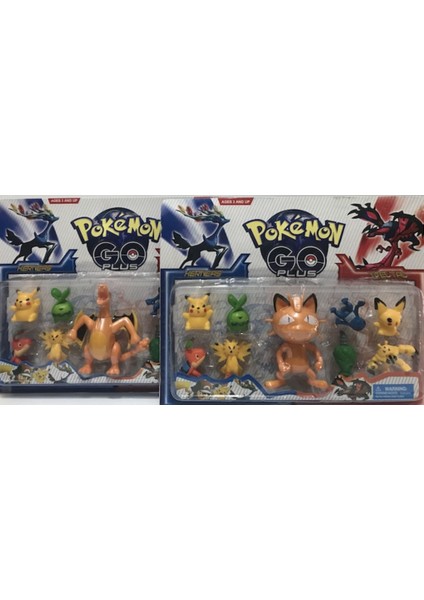 Pokemon Go Oyuncak Figürler ( 9 Lu Set)