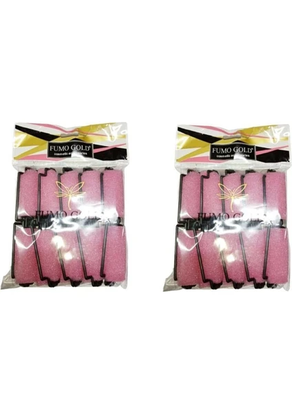 Sünger Bigudi Pembe 10lu X 2 Paket