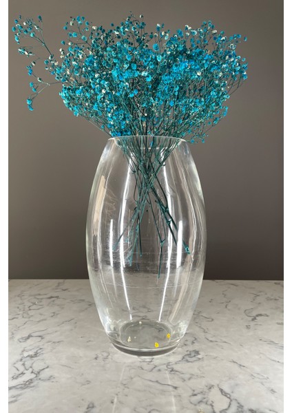 Şoklanmış Doğal Cipso Demeti Turkuvaz