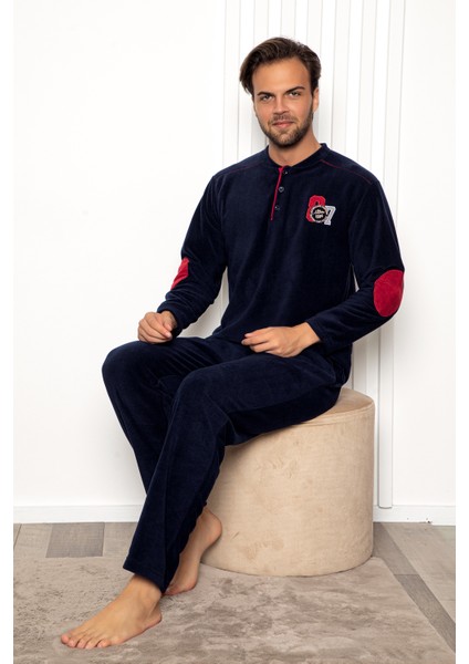 Kışlık Erkek Polar Pijama Takımı
