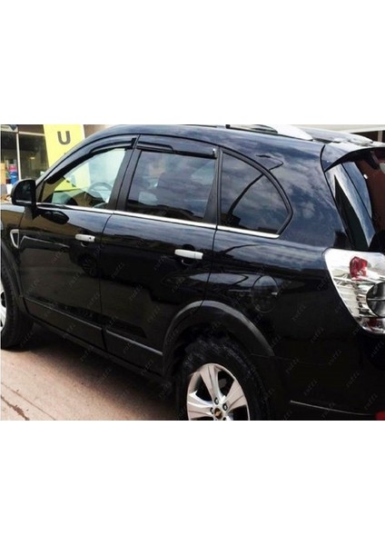 Chevrolet Captiva Krom Cam Çıtası 6 Prç. 2007 Üzeri P. Çelik