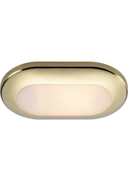 Gömme Lamba Oval Gold, 3W, 52X25MM