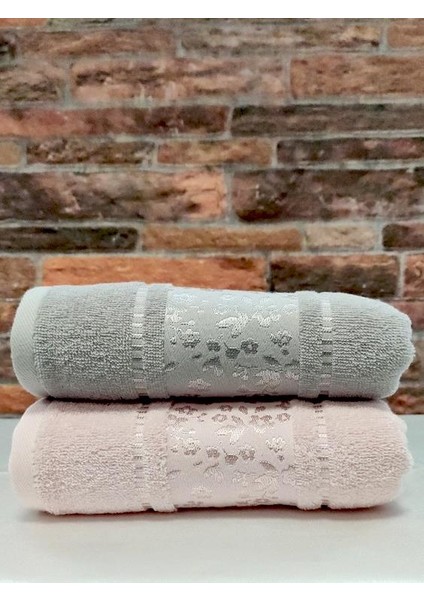Camellia Havlu 2 Adet 50X80 El Yüz Havlusu Pembe Gri fiyatları