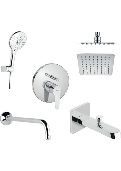 Ankstre Banyo 5'li Set Carelia