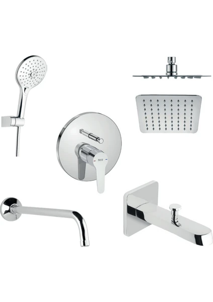 Ankstre Banyo  5'li Set Carelia