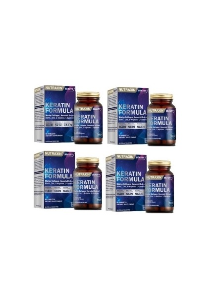 Keratin Formula 60X4 Tablet