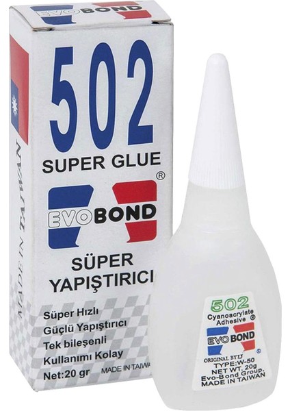 502 Süper Yapıştırıcı, 20 gr