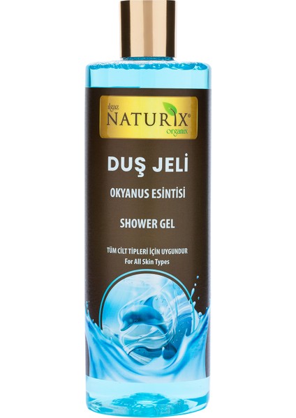 2'li Okyanus Esintisi Duş Jeli 400 ml Ocean Duş Jeli + 250 ml Aloe Vera El Yüz Vücut Nemlendiricisi