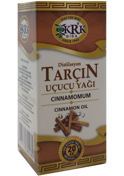 Krk Gıda Tarçın Yağı 20 ml