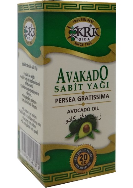 Avokado Yağı 20 ml