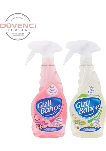Eyüp Sabri Tuncer Gizli Bahçe Oda Kokusu Bahar Tazeliği 500 ml