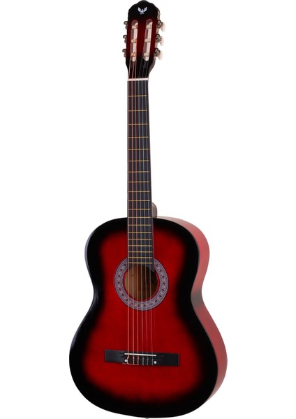 ACG100-RDS 4/4 Kırmızı Klasik Gitar