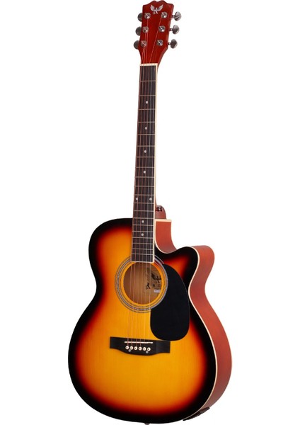 AFG100CE-SB SUNBURST ELEKTRO Akustik Gitar