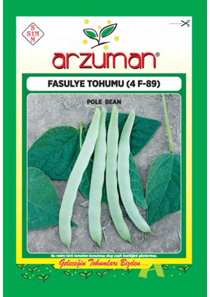 Ziraat Ayşe Sırık Fasulye Tohumu 50 gr