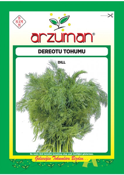 Dereotu Tohumu 25 gr Ort 15000 Ad Tohum