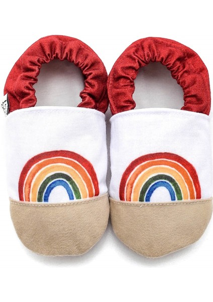 Pamuk Astarlı Kaydırmaz Taban PATIK-GÖKKUŞAĞI-F-836