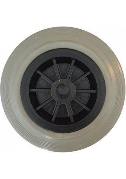 229049 160 mm Teker ( Dıa Wheel Grey Tyre Black  Hub HR0858 )