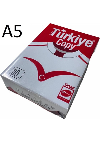Türkiye Copy A5 Fotokopi Kağıdı