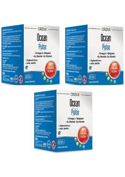 Ocean Pulse 30 Kapsül x 3