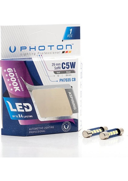 C5W 29 mm Makyaj Aynası Sofit LED