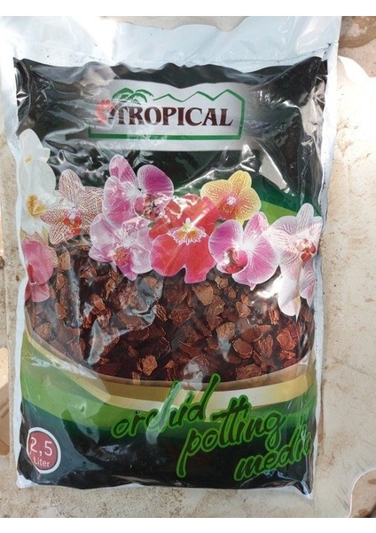 Tropikal ( Orchid Potting Media) Ithal Orkide Toprağı ( 2.5 Litre)
