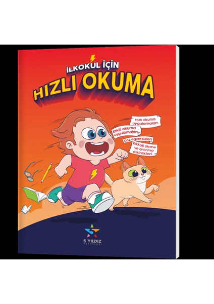 5 Yıldız Yayınları 1. Sınıf Türkçe Ilkokul Için Hızlı Okuma