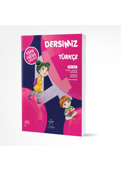 5 Yıldız Yayınları 4. Sınıf Türkçe Etkinlikli Soru Bankası