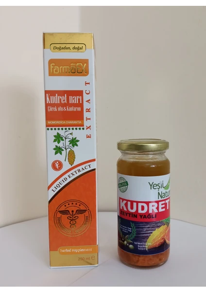 My Farmaex Kudret Narı Extract 250ML + Myfarmaex Zeytin Yağlı Kudret Narı 200ML