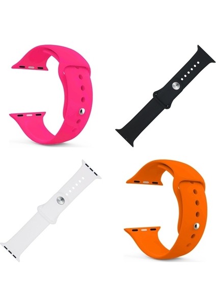 Apple Watch 2 42MM Uyumlu Kordon Mat Jel Silikon Saat Kordonu 42/bb--Mint fiyatları
