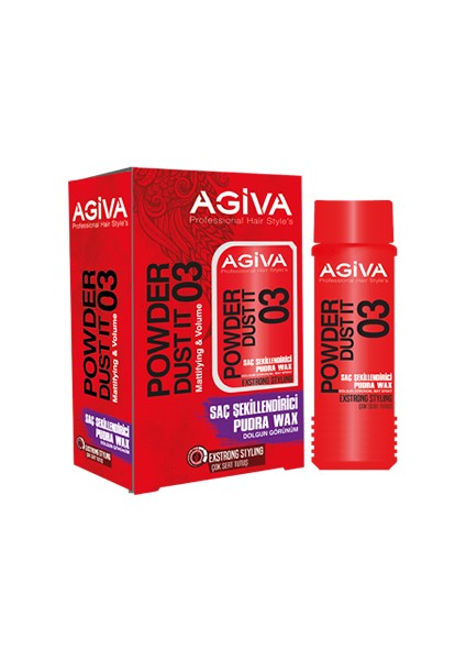 Powder Dust It 03 Çok Sert Tutuş