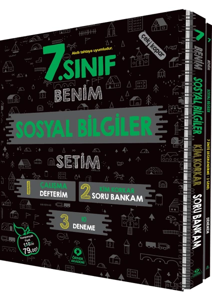 Örnek Akademi Yayınları 7. Sınıf Benim Sosyal Bilgiler Setim - Olcay Göktepe