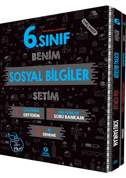 Örnek Akademi Yayınları 6. Sınıf Benim Sosyal Bilgiler Setim - Olcay Göktepe