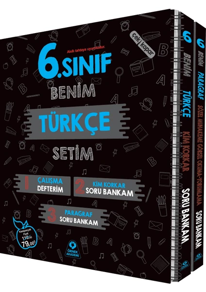 Örnek Akademi Yayınları 6. Sınıf Benim Türkçe Setim - Murat Koşar