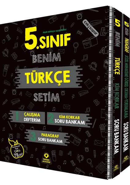 Örnek Akademi Yayınları 5. Sınıf Benim Türkçe Setim - Murat Koşar