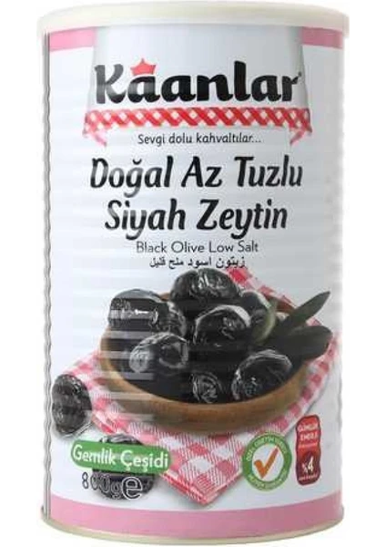 Doğal Salamura Zeytin Az Tuzlu 800GR