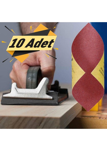 Su Zımparası 120 Kum Yumuşak Kağıt Tabaka Sulu Kuru Zımpara 23X28 cm (10 Adet)