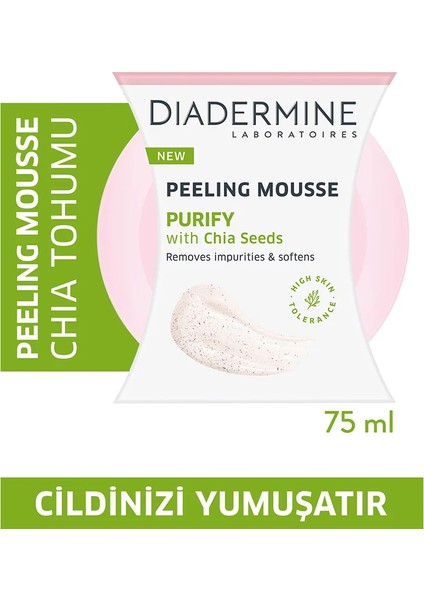 Arındırıcı Köpük Peeling 75 ml Chia Tohumlu