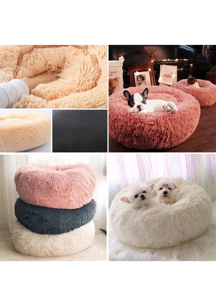 Yuvarlak Peluş Pet Yatak Kulübesi (Yurt Dışından) fiyatları
