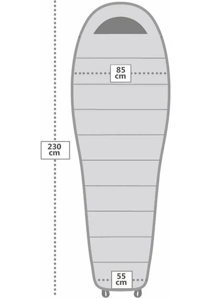 Alaska Pro -15 Derece Uyku Tulumu