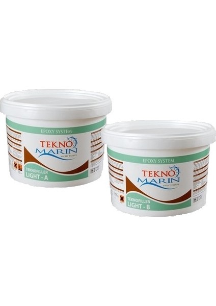 Teknomarin Teknofiller Hafif Macun 1lt Kahverengi