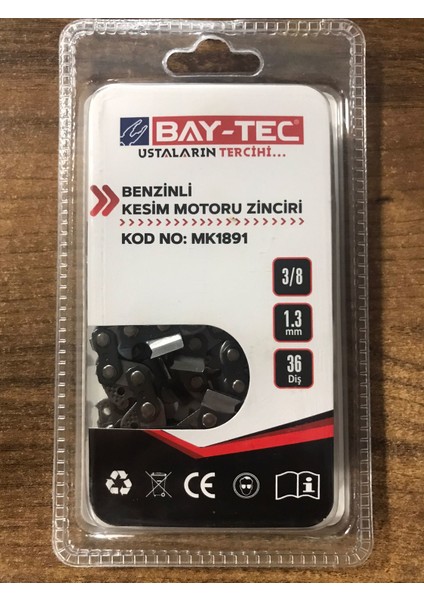 Benzinli Ağaç Kesim Zinciri