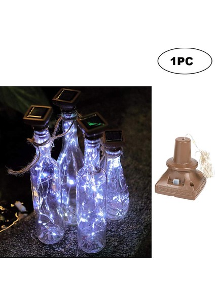 Kare Güneş Enerjisi Işık 2M20LS Şarap Şişesi Dekor (Yurt Dışından) fiyatları