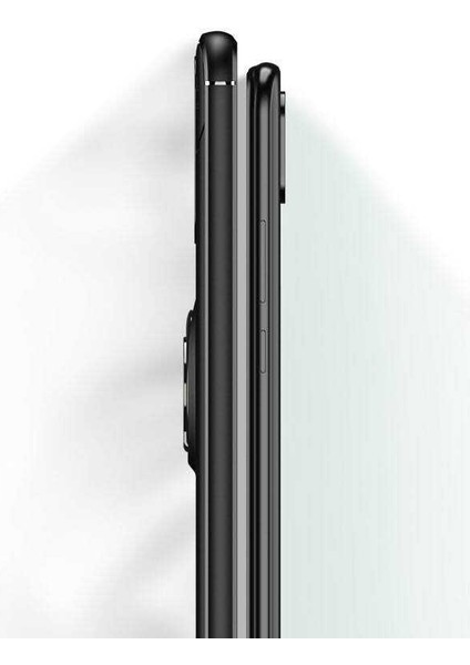 Xiaomi Redmi Note 9 4g Kılıf Yüzüklü Standlı Manyetikli Silikon