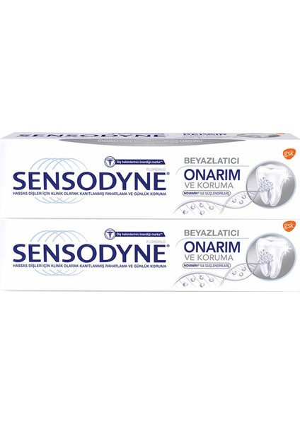 Diş Macunu 75 ml x 2 Adet