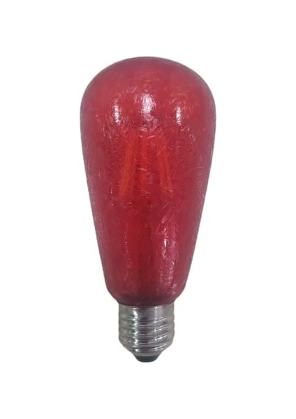 YL-5710K 8 W E27 LED Flam Armut Kırmızı