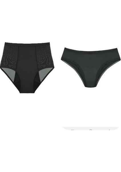 Regl Adet Dönemi Külot Yüksek Bel & Brezilian Model 2'li Paket fırsatları