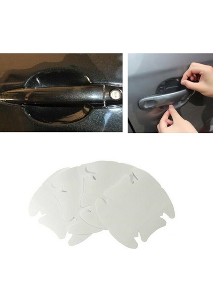 Tme Araç Araba Oto Kapı Kolu Koruma Filmi 3m 4 Kapı Için