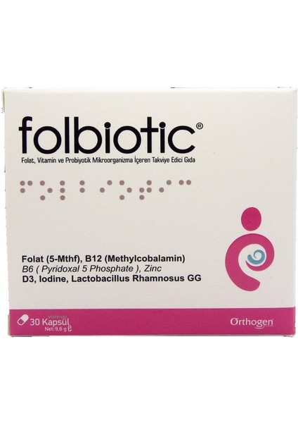 Folbiotic 30 Kapsül